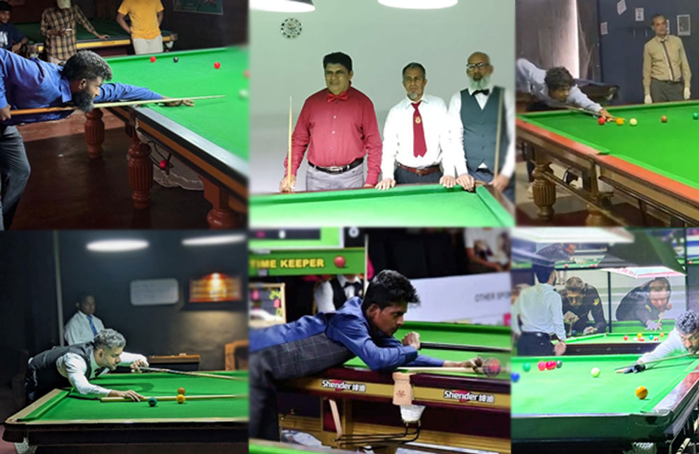 239 players compete across Sri Lanka as 6-Red Snooker National Championship heats conclude