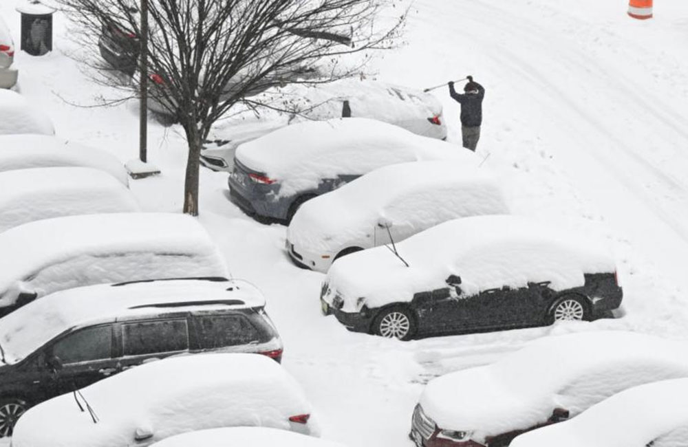 Two dead after winter storm hammers the US northeast