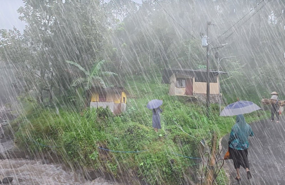 Akuressa Records Highest 24-Hour Rainfall at 125 mm, Irrigation Department Says