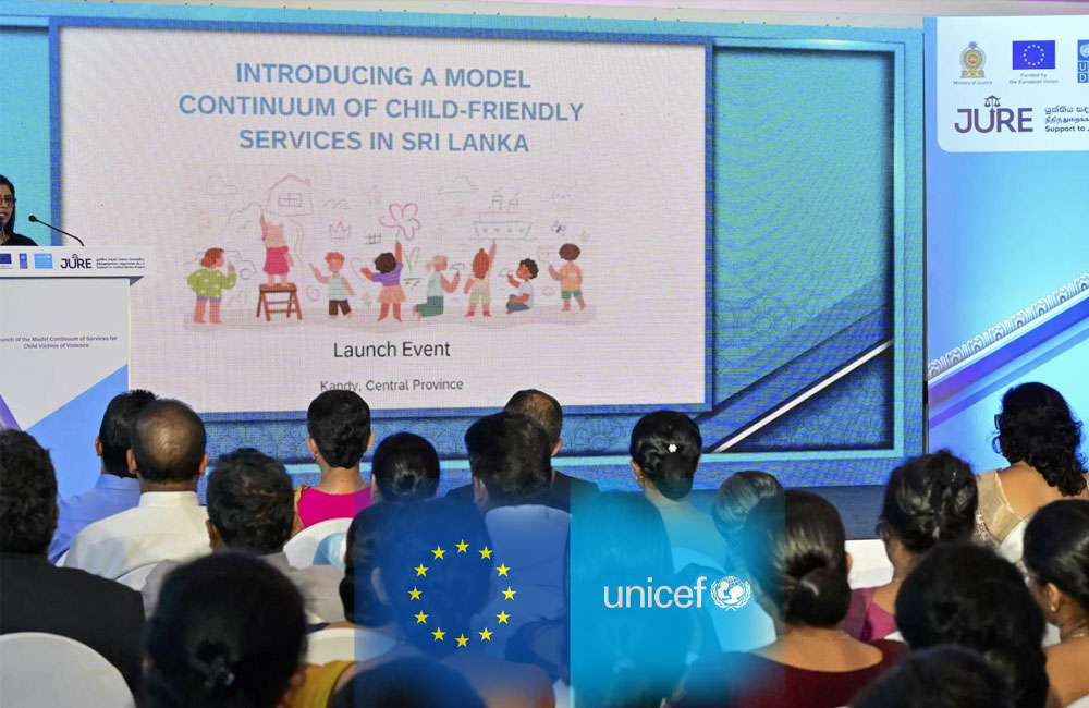 Sri Lanka partners with EU and UNICEF to support child victims of violence