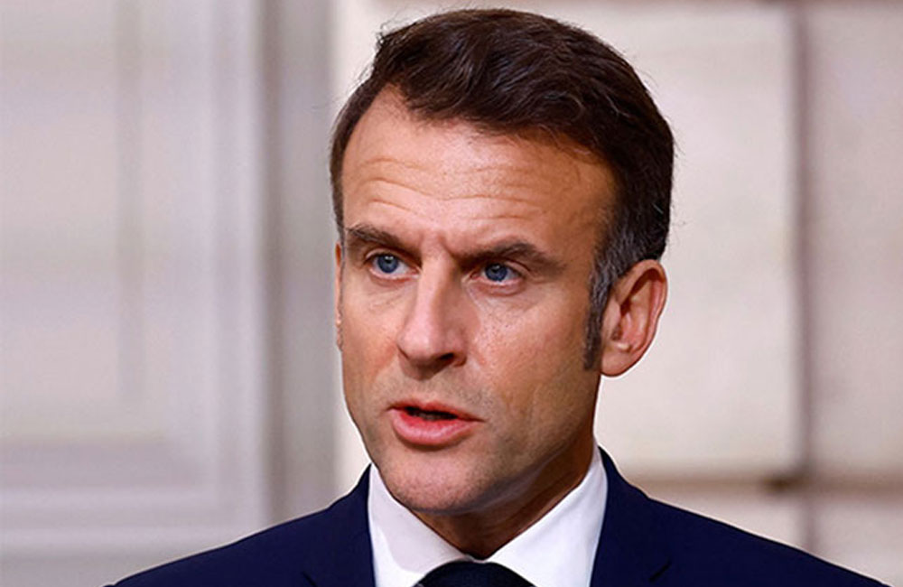 Macron calls for ‘‘halt to attacks on energy facilities’‘ in talks with Saudi Crown Prince