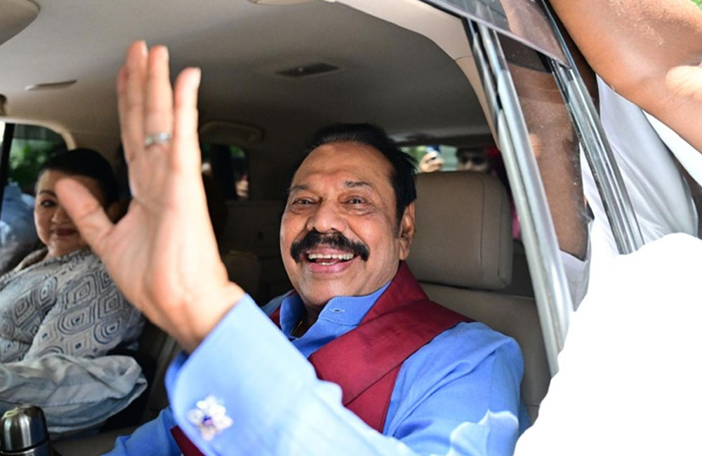 Bulletproof vehicle provided for Mahinda Rajapaksa returned