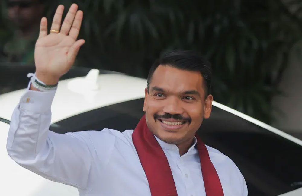 Namal Rajapaksa: CID Summons of Aruna Editor a Threat to Press Freedom