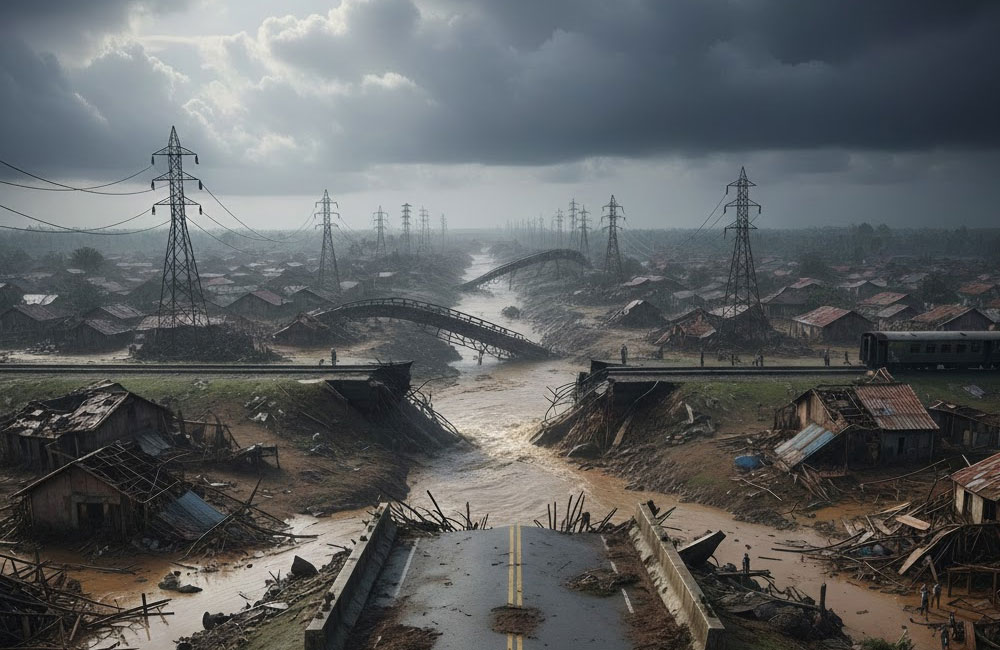 Over 15,000 Homes Destroyed, Major Infrastructure Damaged in Cyclone Ditwah – OCHA