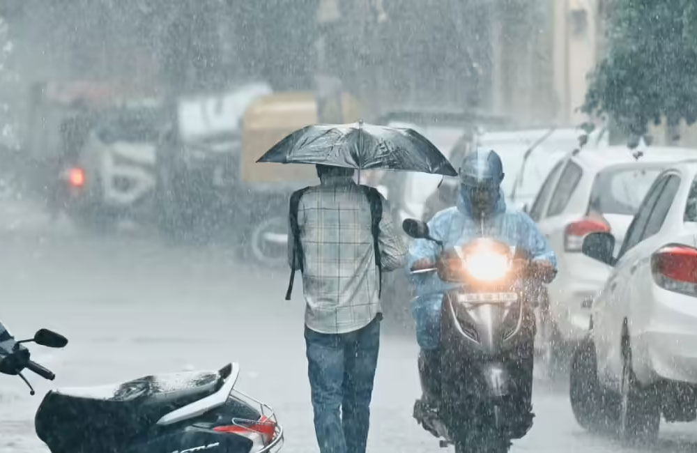 Heavy showers above 75mm expected in several areas today