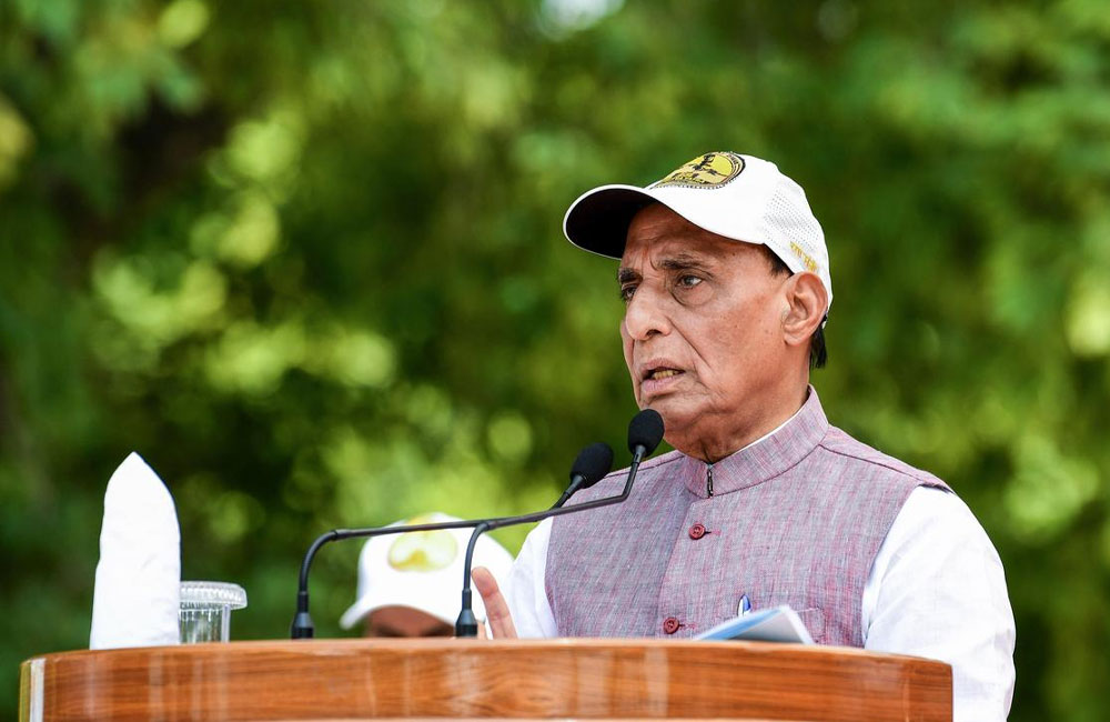 India's defence minister Rajnath Singh to visit Sri Lanka on Sept. 9