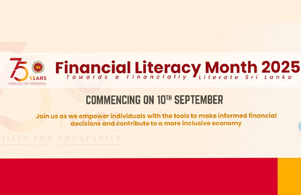 Central Bank inaugurates “Financial Literacy Month 2025” from 10 September