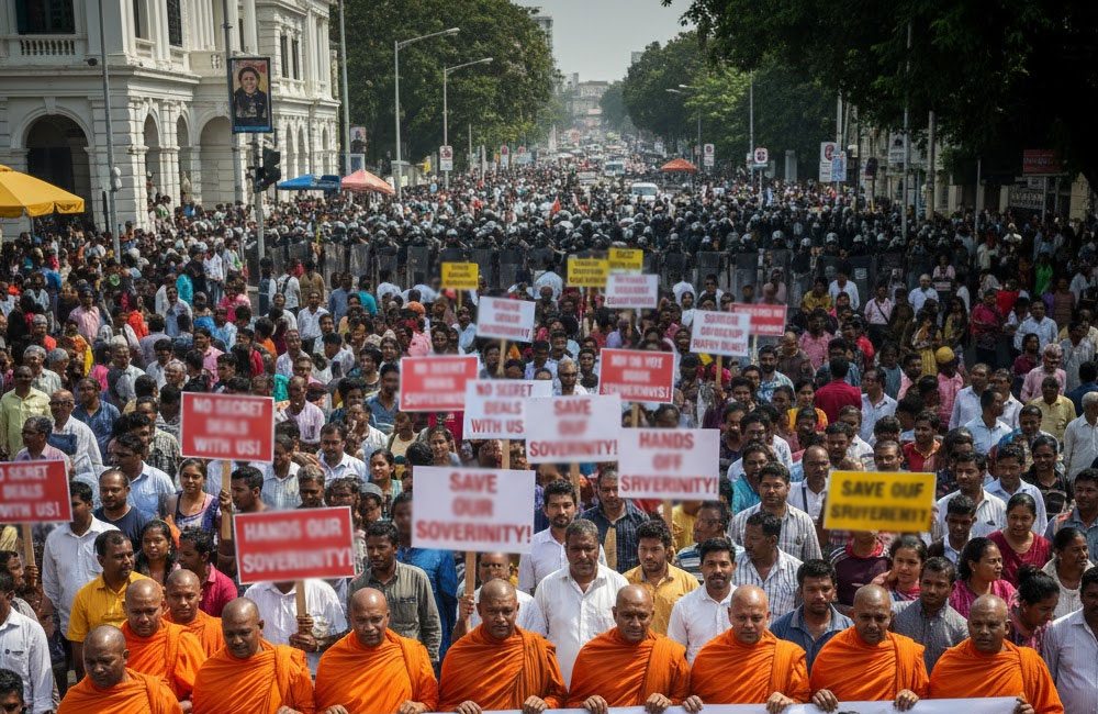 Secretive US-Sri Lanka Defence Pact Sparks National Outrage