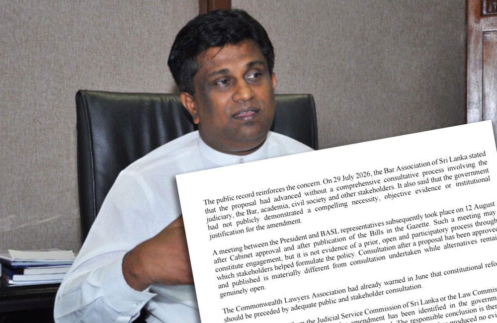 Govt. failed to resolve UN concerns on judicial retirement extension, says SJB MP
