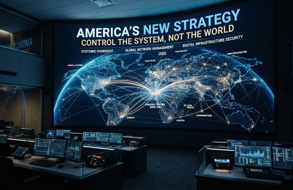 America’s new strategy: Control the system, not the world