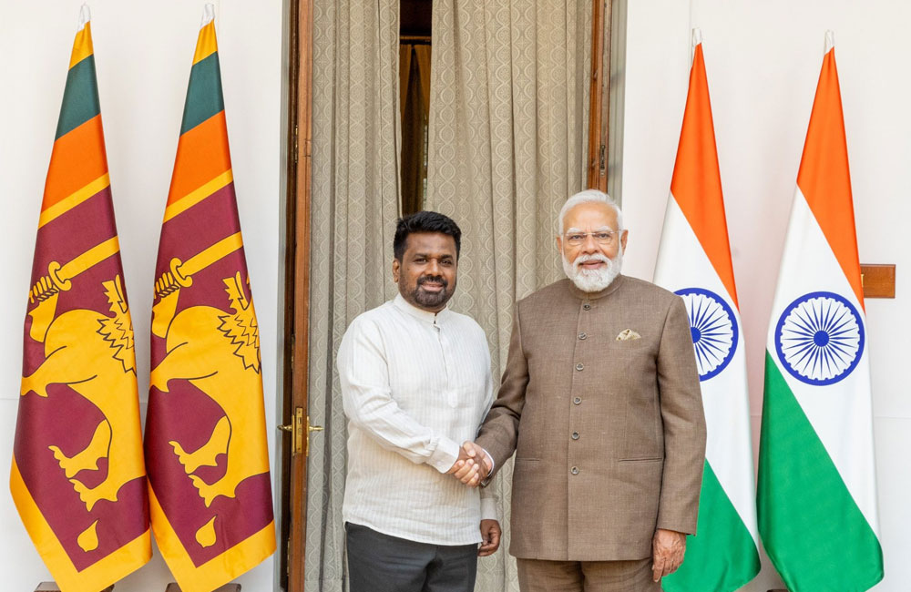 President Anura Kumara holds bilateral meeting with Indian PM Modi
