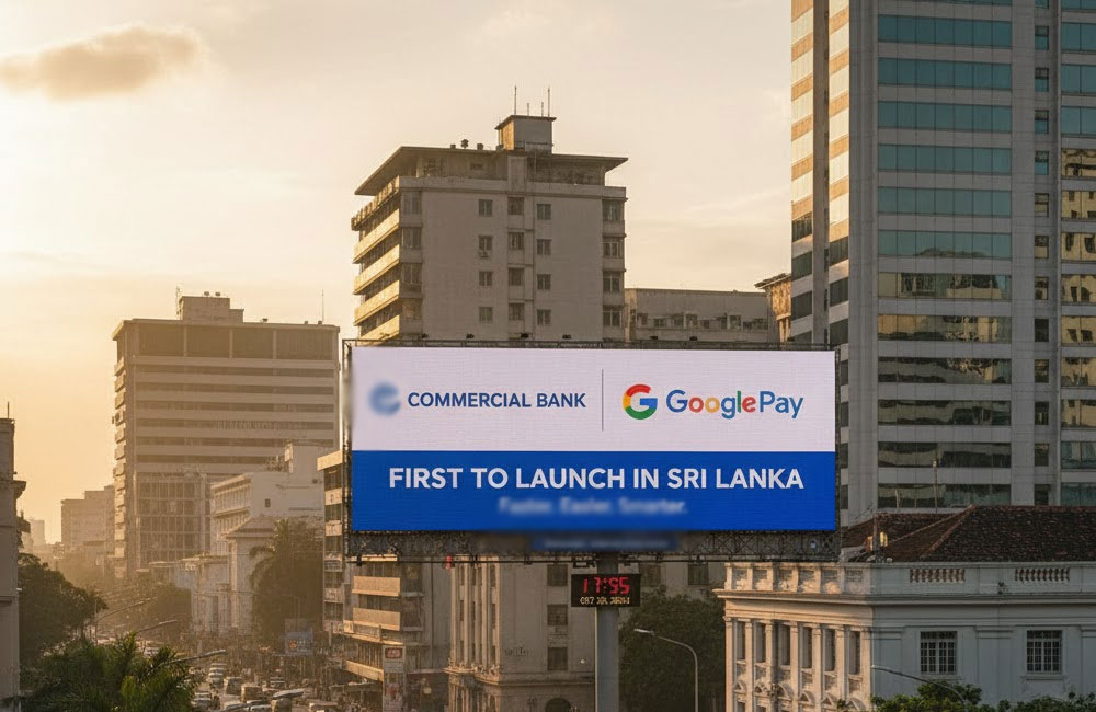 Commercial Bank first to launch Google Pay in Sri Lanka