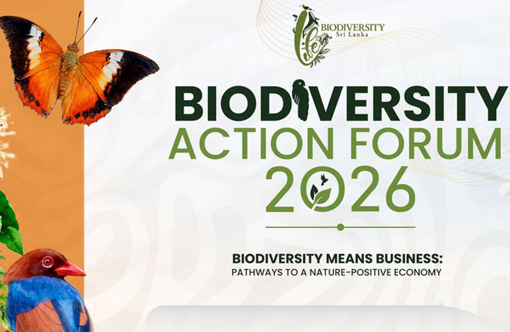 Biodiversity Action Forum 2026 to focus on private sector entry points for Sri Lanka's blue economy