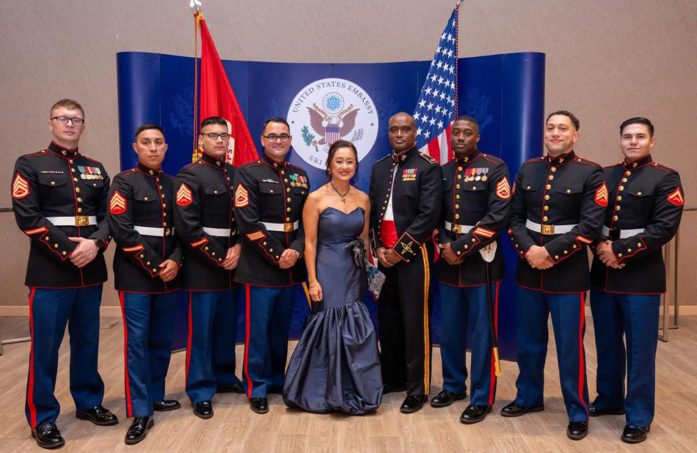 Happy 250th Birthday, Marines! U.S. Embassy Hosts Historic Celebration in Colombo