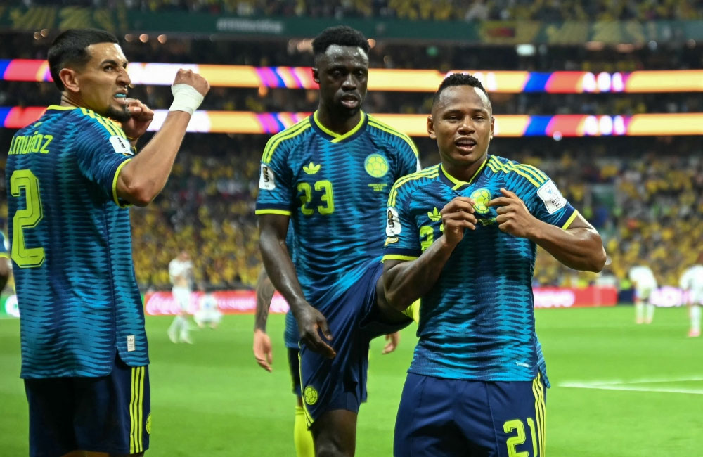 Colombia beat Uzbekistan 3-1 in World Cup group match