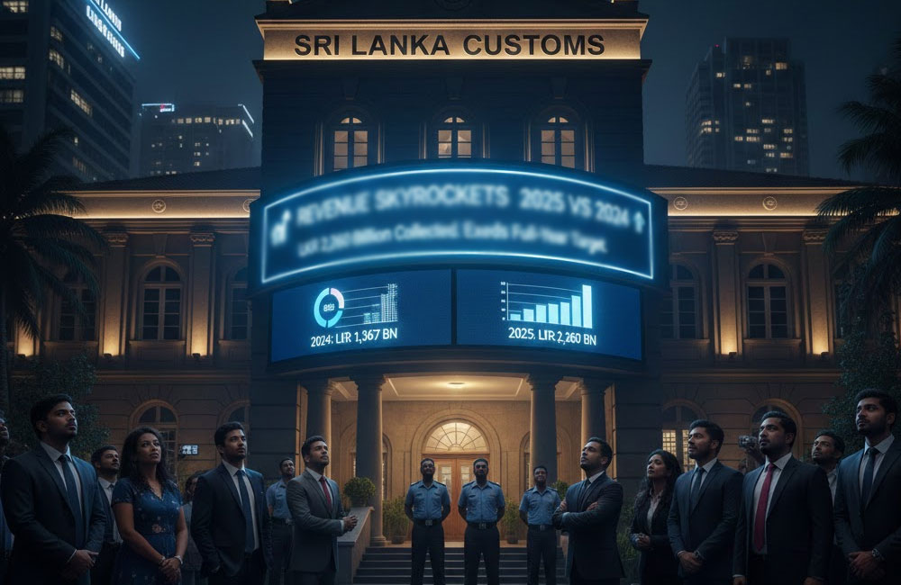 Sri Lanka Customs Revenue Skyrockets 65%: What Changed from 2024