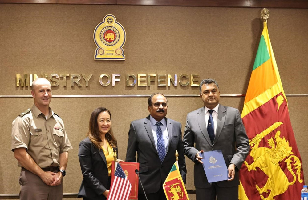 Montana National Guard Signs MOU with Sri Lanka Armed Forces Under the State Partnership Program