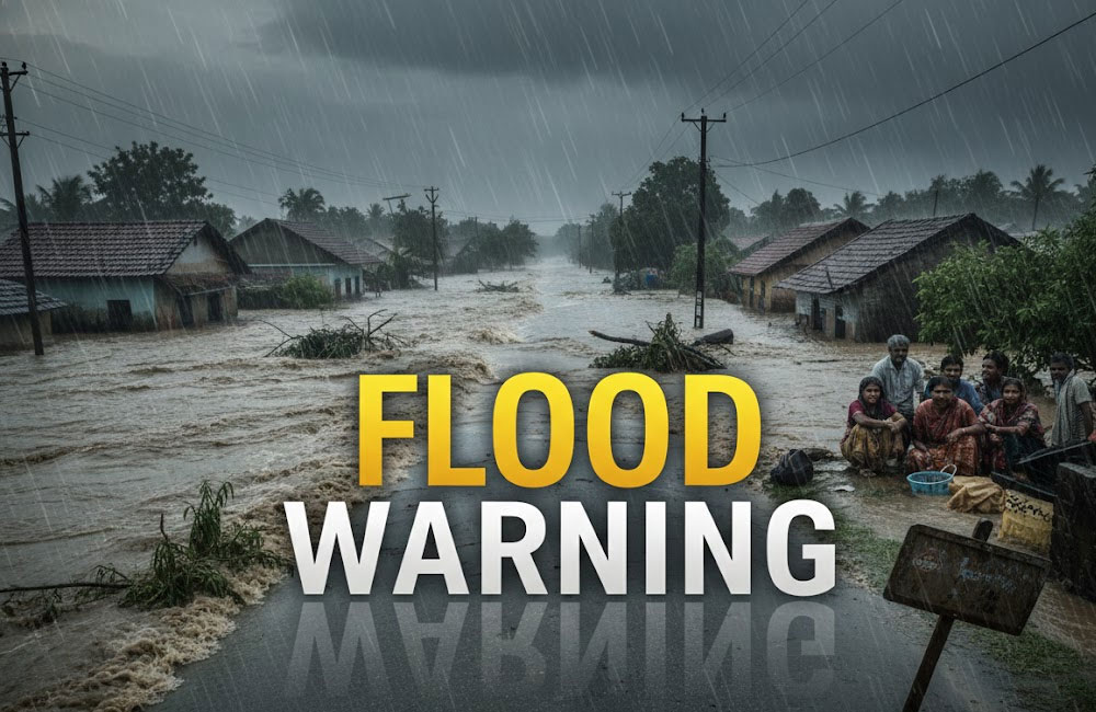 Irrigation Department Alerts Public to High Flood Risk as Heavy Rains Intensify