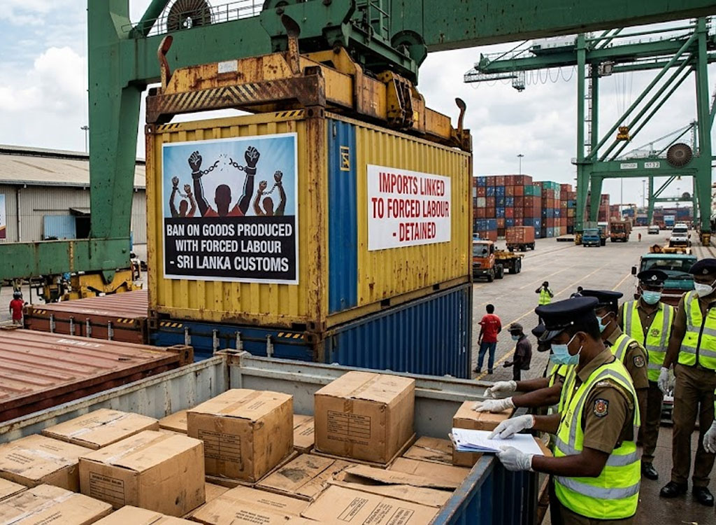 Sri Lanka bans imports linked to forced labour