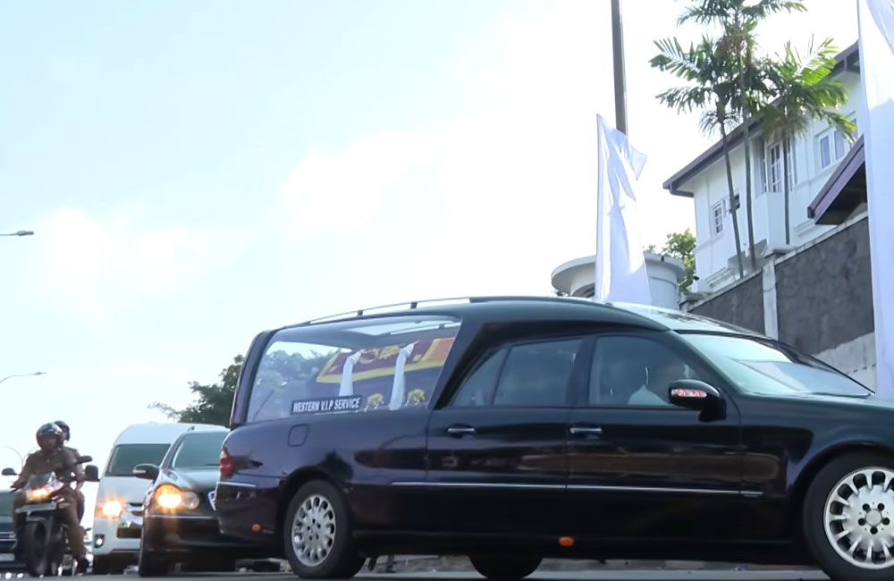 Funeral Procession Held for Negombo Prison Officers Killed in Clash 