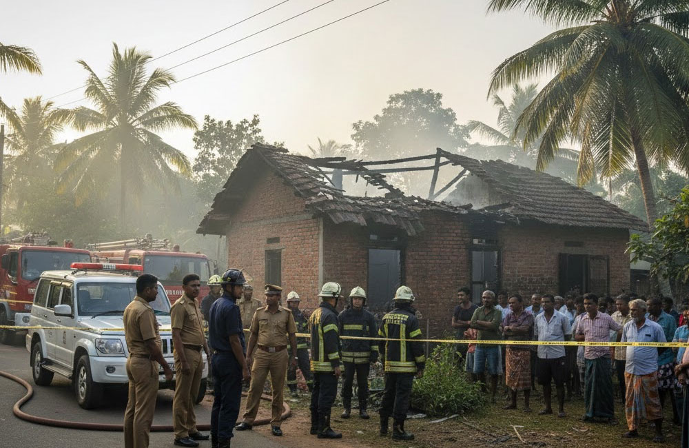 Galenbindunuwewa Tragedy: Third Victim Dies Following Early-Morning House Fire