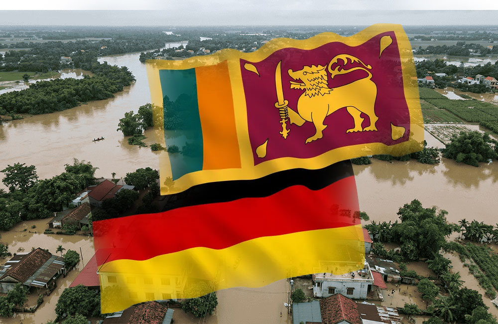 Cyclone Ditwah Relief: Germany Sends €500,000 in Emergency Assistance