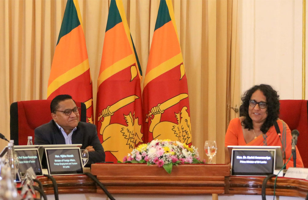 Prime Minister and Foreign Minister brief the Diplomatic Community on Flood Relief efforts and plans for rehabilitation and reconstruction