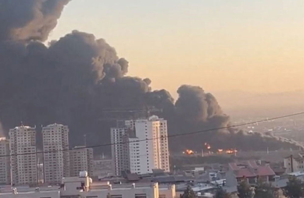 Iran launches second wave of missiles toward Israel