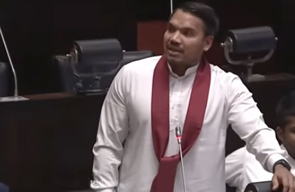 Stop Politicizing the Police: Namal Tells Parliament