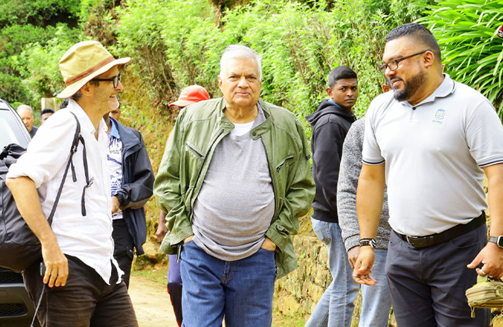 President Embarks on Observation Tour to Revitalize Tourism Industry in Scenic Nuwara Eliya