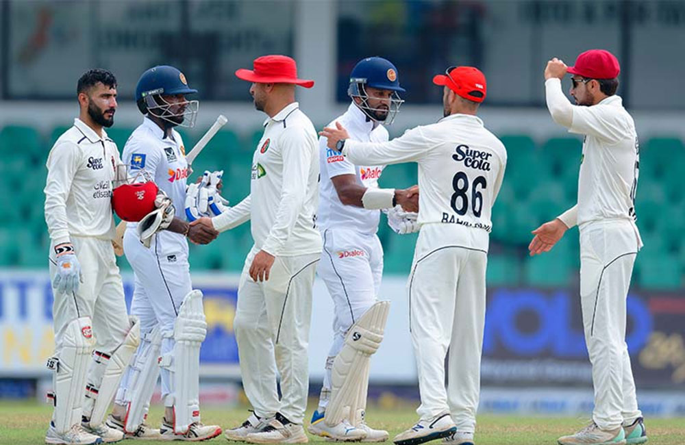 Sri Lanka Crush Afghanistan by 10 Wickets in Colombo Test!