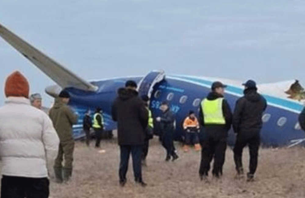 Azerbaijan Airlines plane crashes in Kazakhstan