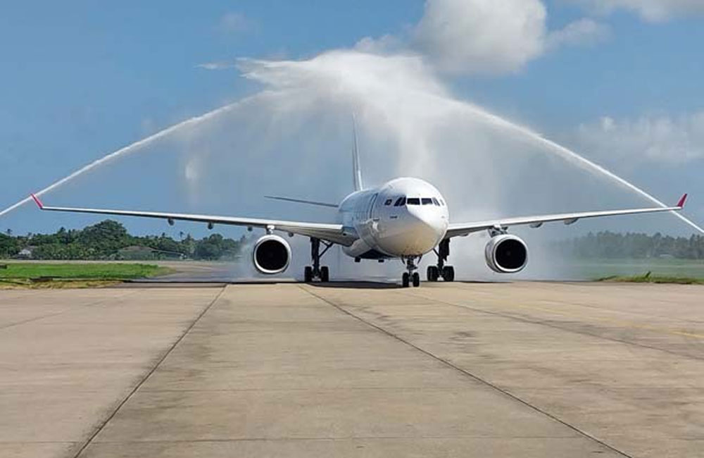 After 8 Years, SriLankan Airlines Welcomes New Jet: A330-200 Makes Grand Entrance