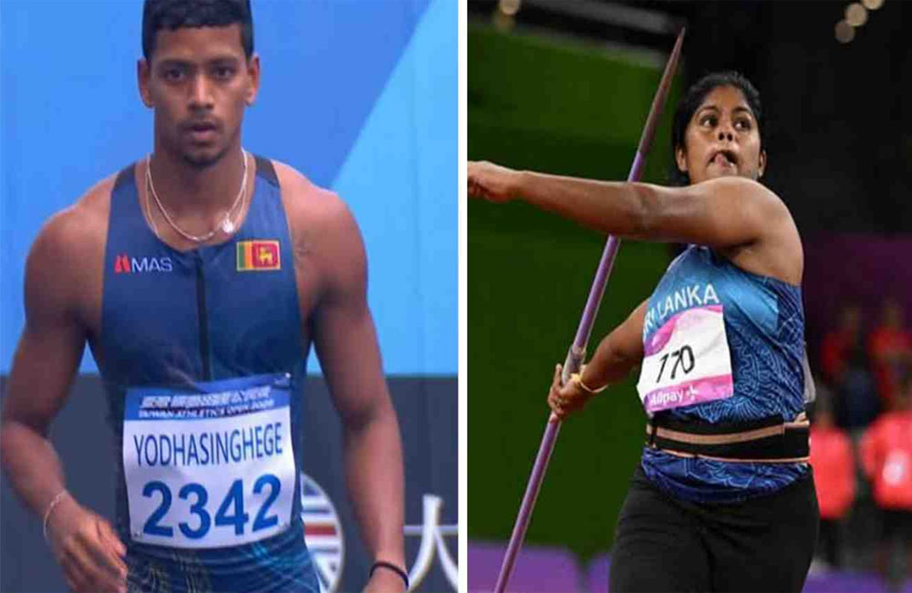 Sri Lanka wins silver & bronze at Taiwan Athletics Open 2025