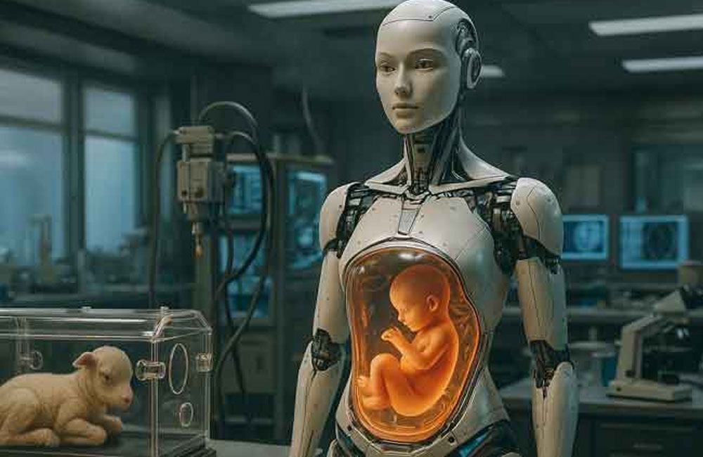 China develops world’s first ‘pregnancy humanoid’ capable of giving birth to a live baby