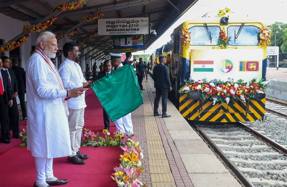 India funds Sri Lanka rail project: USD 2.5M released under USD 14.89M grant