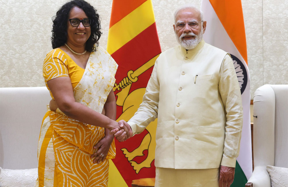 Sri Lanka PM Meets India's Modi