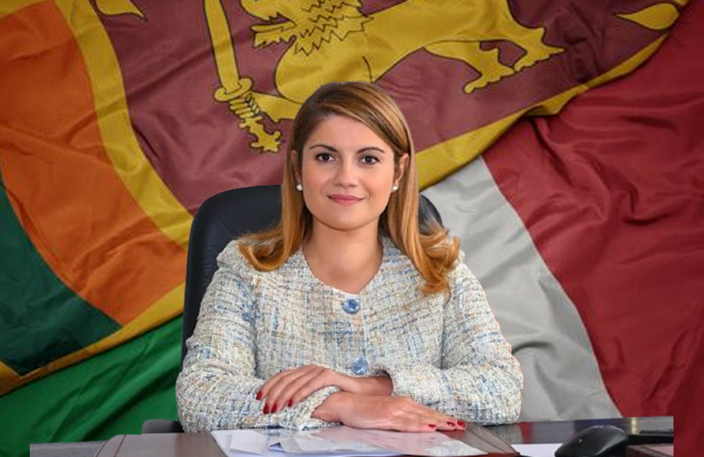 The Deputy Minister of Foreign Affairs of Italy to arrive in Sri Lanka today.