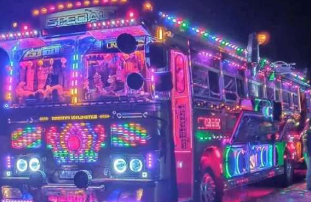 Circular allowing bus decorations and accessories cancelled