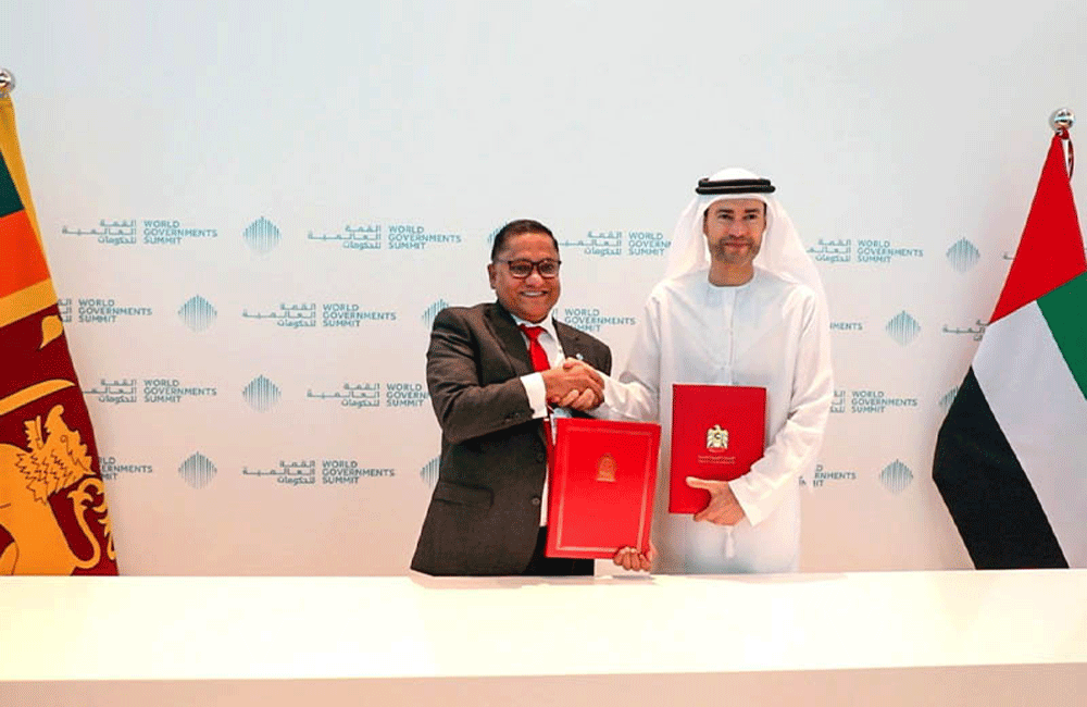 UAE & SL sign new agreement : Details