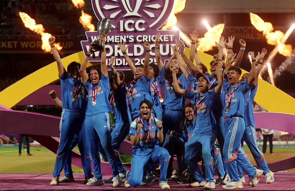 Indian women cricketers win the World Cup