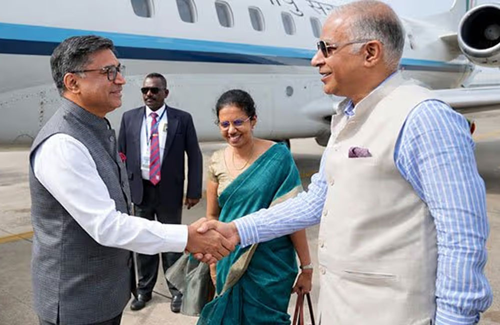 Indian Foreign Secretary Vikram Misri Arrives in Sri Lanka for Official Visit 