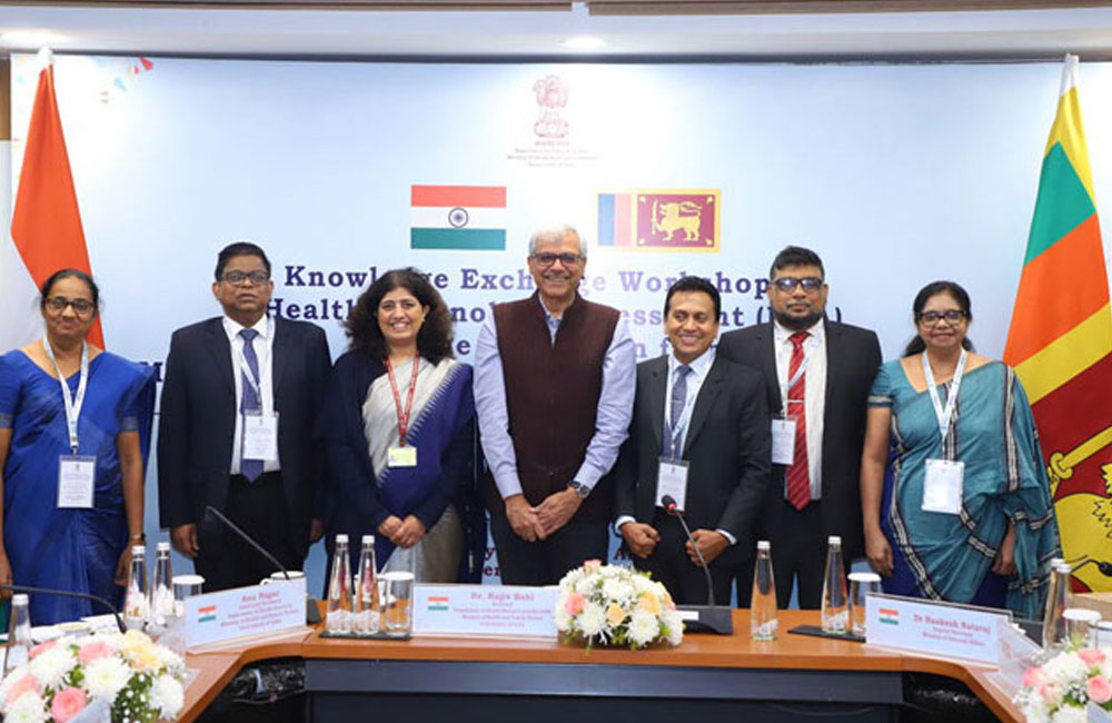 India-Sri Lanka begin knowledge-exchange workshop to strengthen Health Tech Assessment Cooperation