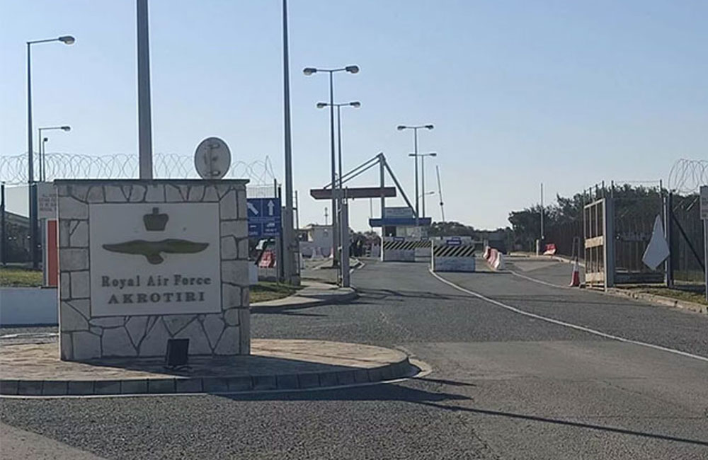 Drone that struck military airbase in Cyprus was not launched from Iran, UK says