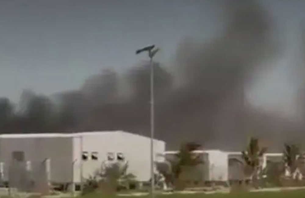 Commercial port in Oman targeted in drone attack - state news