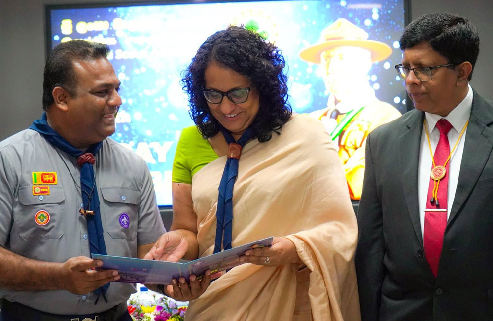 PM Harini Urges Scouts to Lead with Discipline and Responsibility
