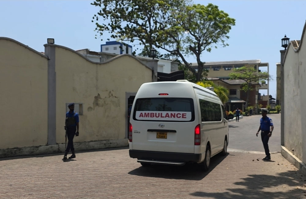 32 Survivors from IRIS Dena Hospitalized in Galle; 87 Bodies Recovered