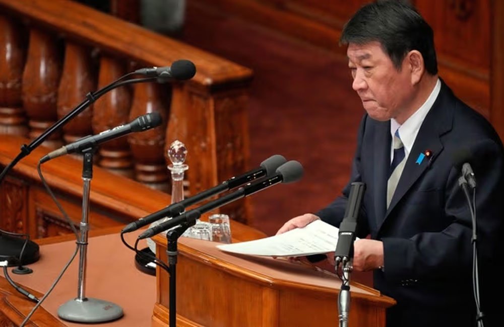 Japan Foreign Minister confirms two Japanese detained in Iran