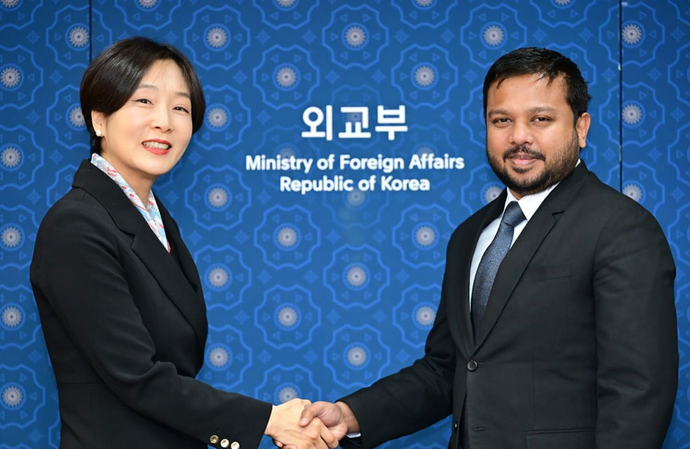 Sri Lanka and South Korea Hold Talks to Expand Economic and Diplomatic Cooperation