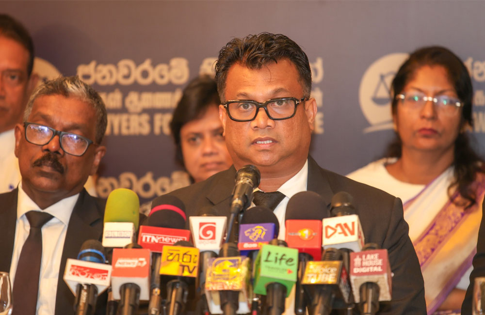 Lawyers group accuses corrupt politicians of fabricating claims against judicial reforms